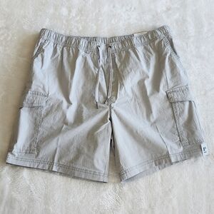 🩳 George Men’s Gray Pull-On Cargo Shorts – Size XL (40–42), NWT, 8” Inseam